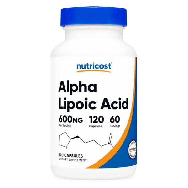 Nutricost Alpha Lipoic Acid 600mg Capsules